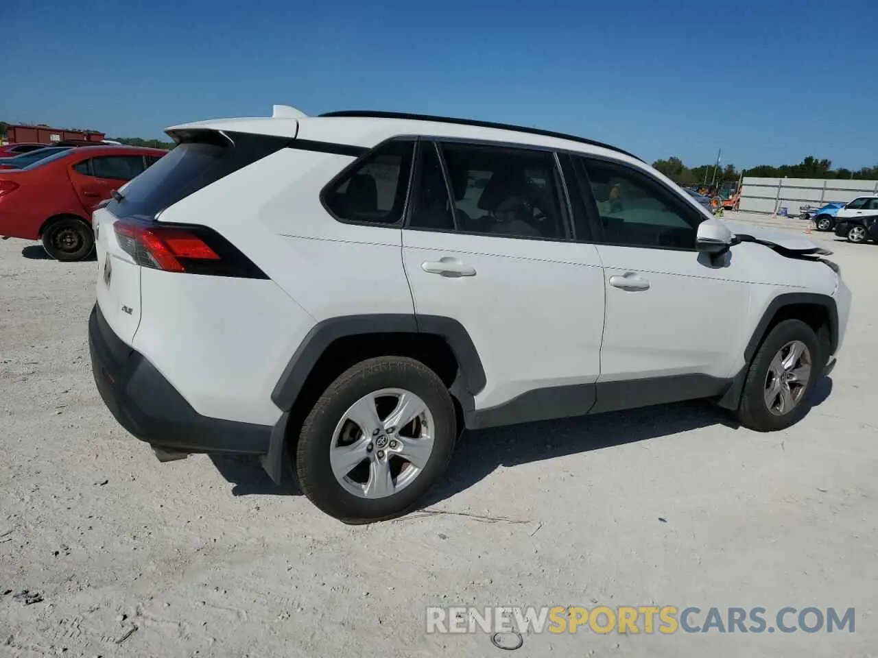 3 fotografías del automóvil dañado JTMW1RFVXLD042638 TOYOTA RAV4 2020