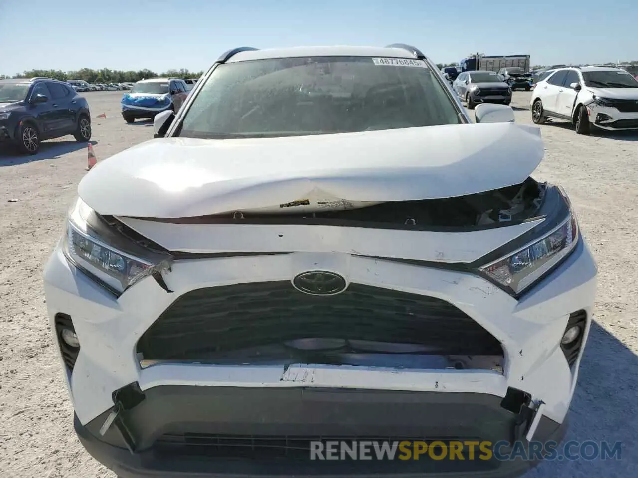 5 fotografías del automóvil dañado JTMW1RFVXLD042638 TOYOTA RAV4 2020