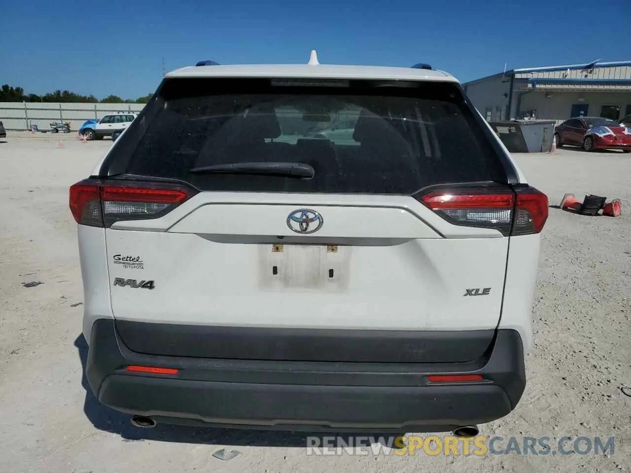 6 fotografías del automóvil dañado JTMW1RFVXLD042638 TOYOTA RAV4 2020
