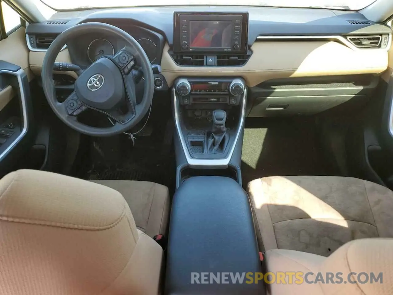 8 fotografías del automóvil dañado JTMW1RFVXLD042638 TOYOTA RAV4 2020