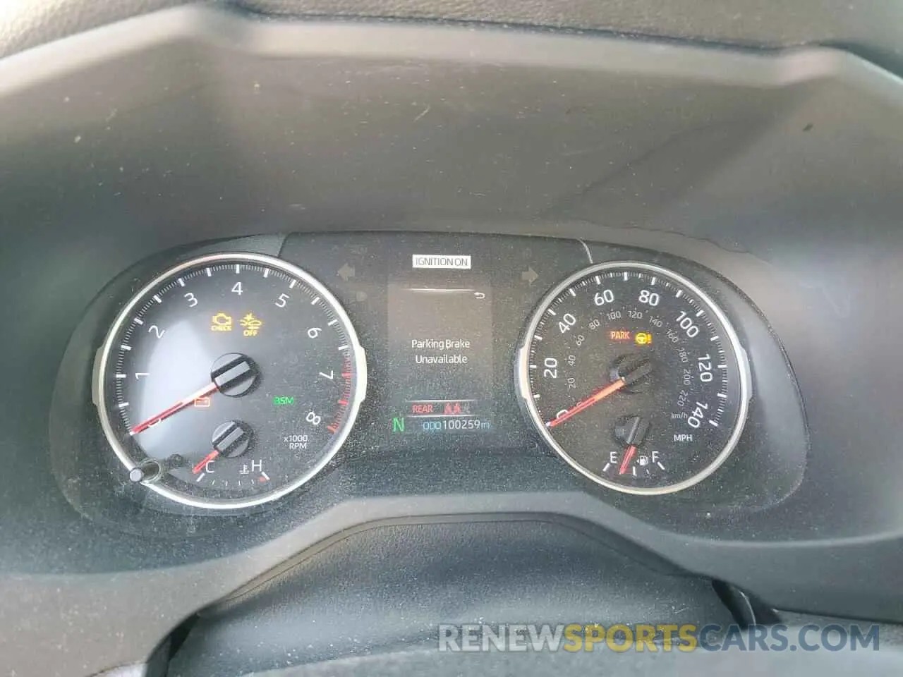 9 fotografías del automóvil dañado JTMW1RFVXLD042638 TOYOTA RAV4 2020