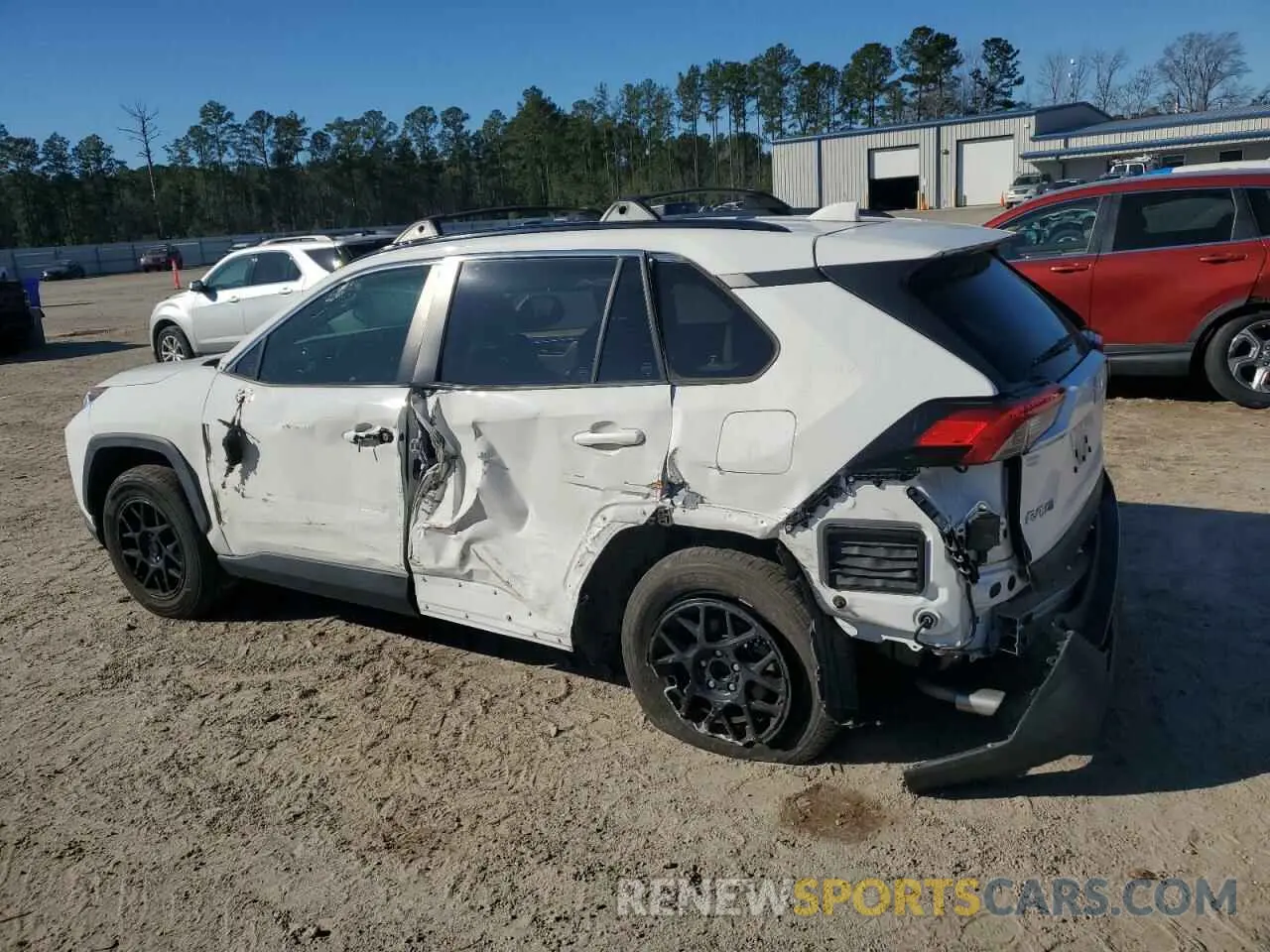 2 fotografías del automóvil dañado JTMW1RFVXLD056376 TOYOTA RAV4 2020