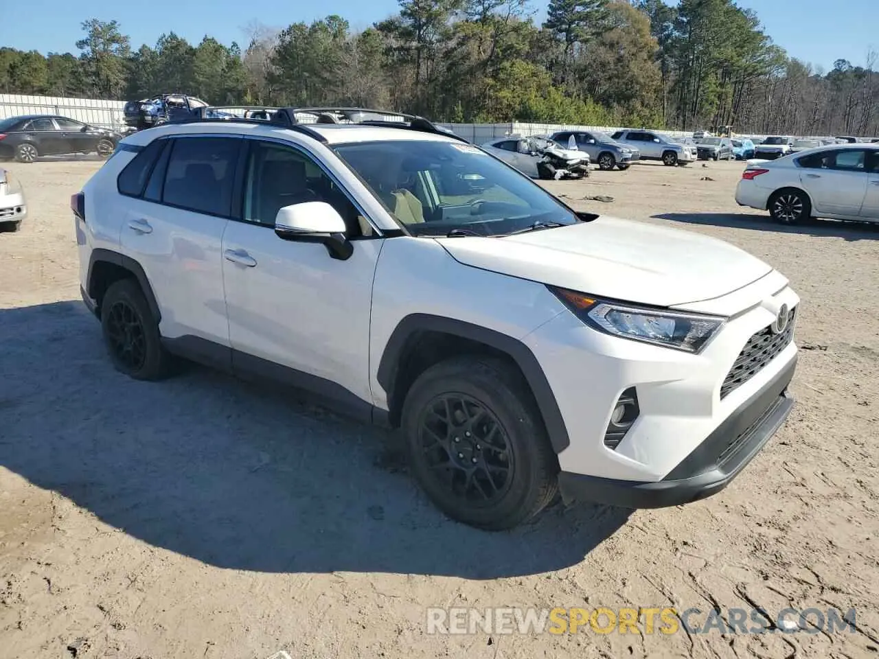 4 fotografías del automóvil dañado JTMW1RFVXLD056376 TOYOTA RAV4 2020