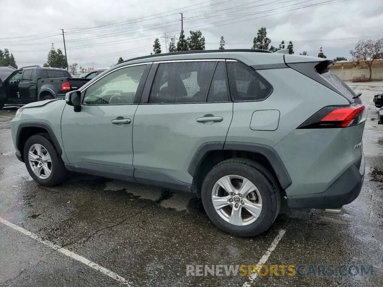 2 fotografías del automóvil dañado JTMW1RFVXLJ017885 TOYOTA RAV4 2020
