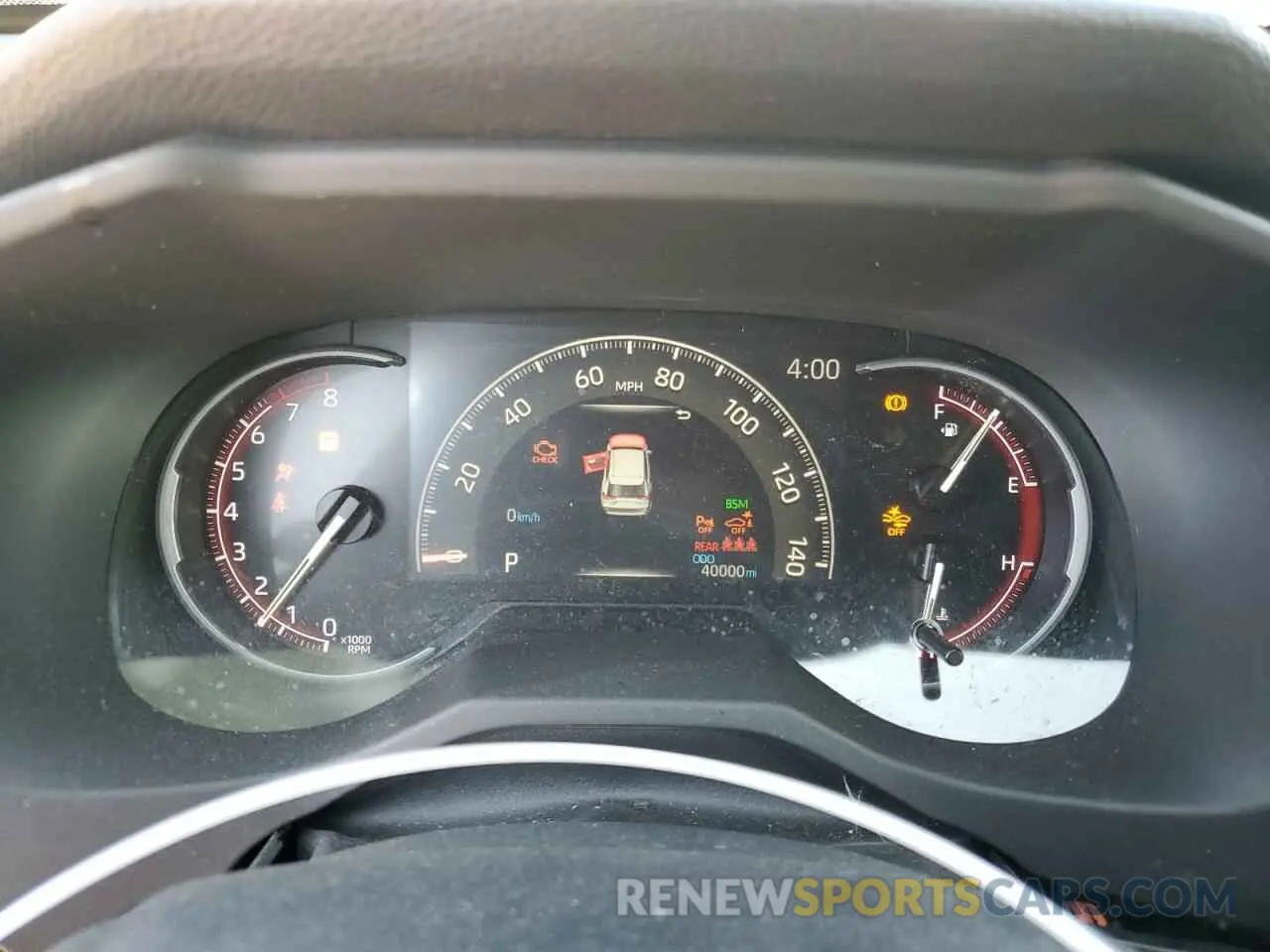 9 fotografías del automóvil dañado JTMY1RFV0LD056105 TOYOTA RAV4 2020