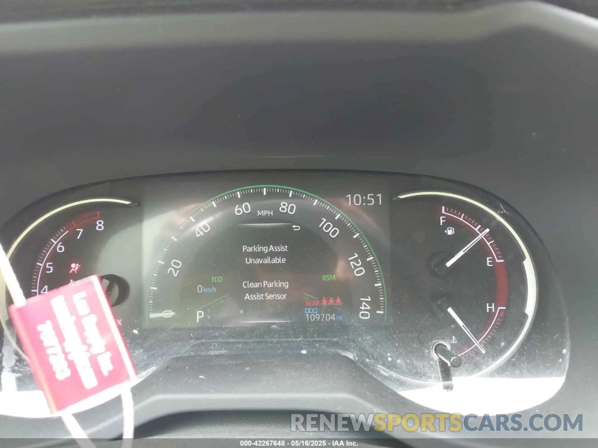 7 fotografías del automóvil dañado JTMY1RFV5LD518965 TOYOTA RAV4 2020