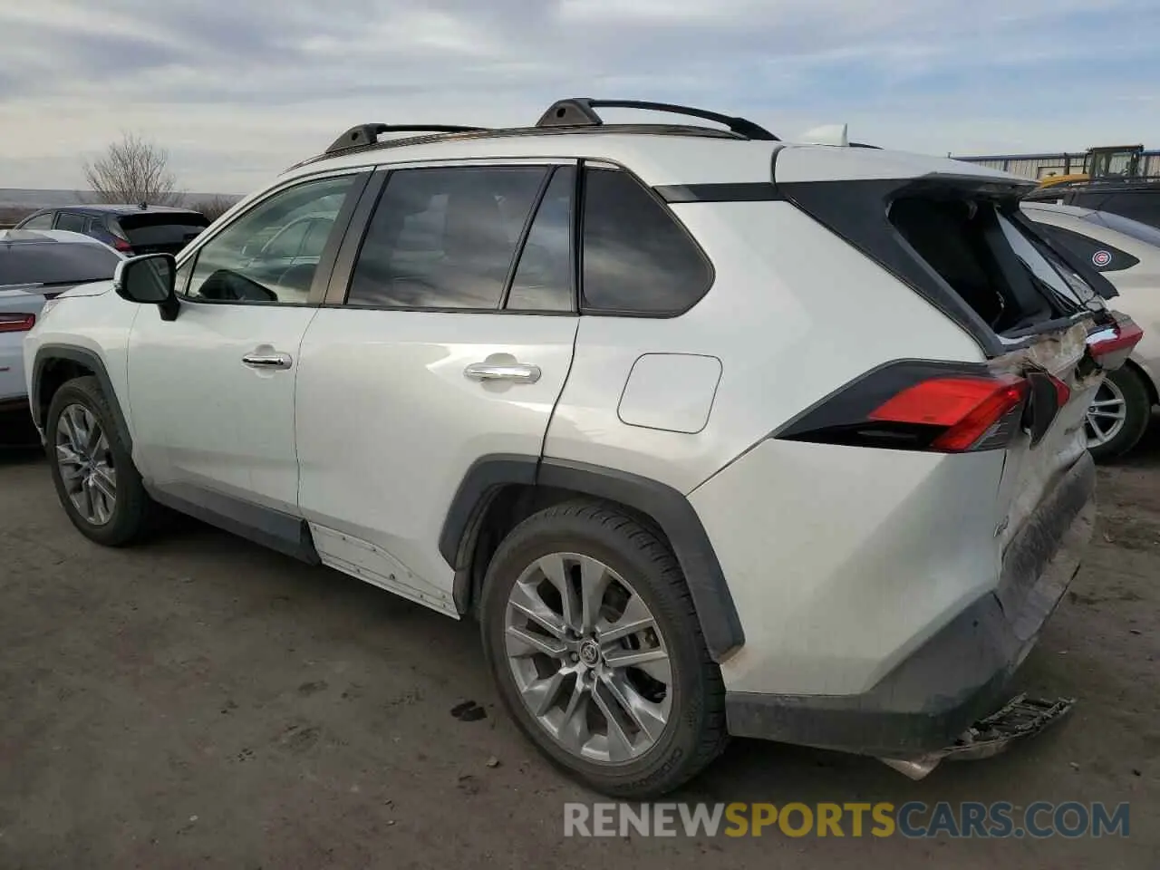 2 fotografías del automóvil dañado JTMY1RFV8LD043165 TOYOTA RAV4 2020