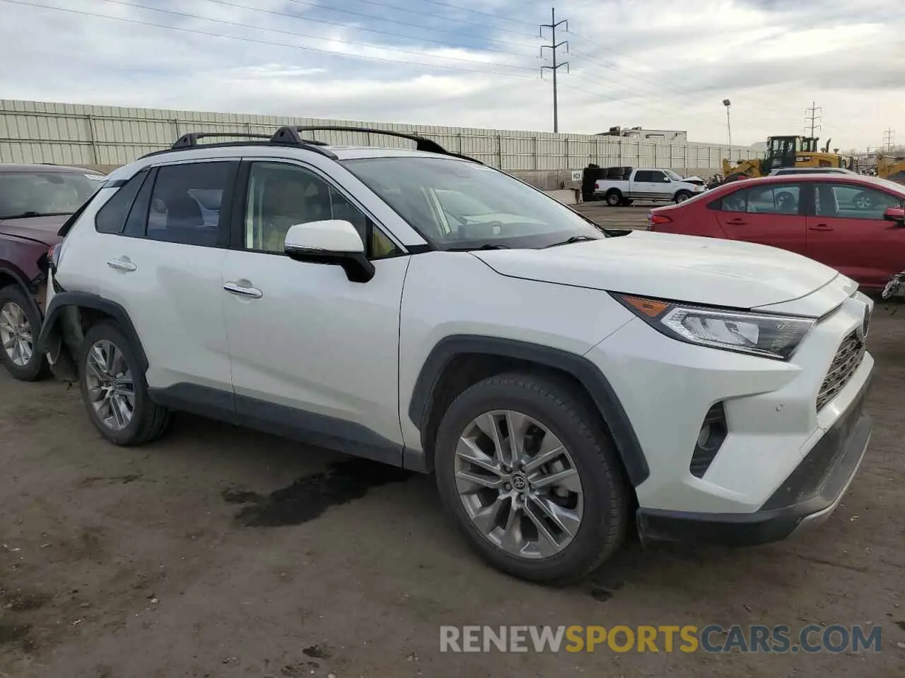 4 fotografías del automóvil dañado JTMY1RFV8LD043165 TOYOTA RAV4 2020