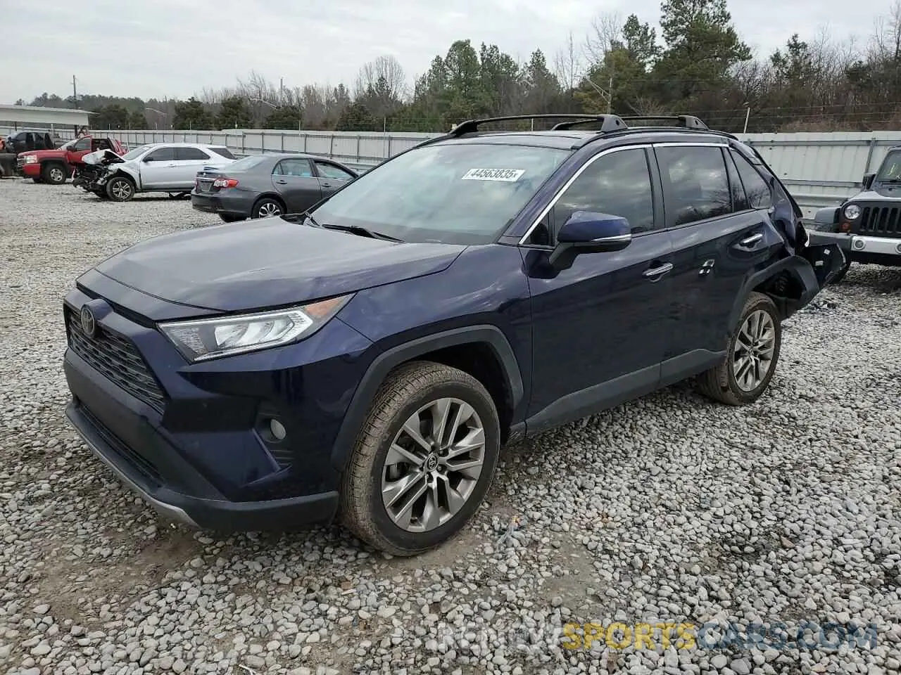 1 fotografías del automóvil dañado JTMY1RFV8LD060760 TOYOTA RAV4 2020