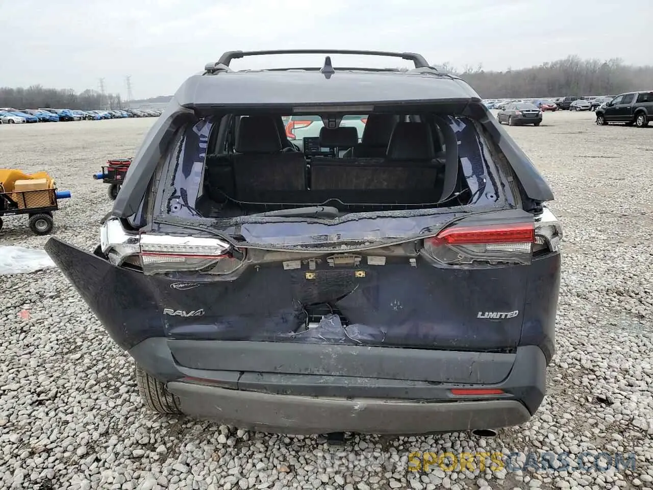 6 fotografías del automóvil dañado JTMY1RFV8LD060760 TOYOTA RAV4 2020
