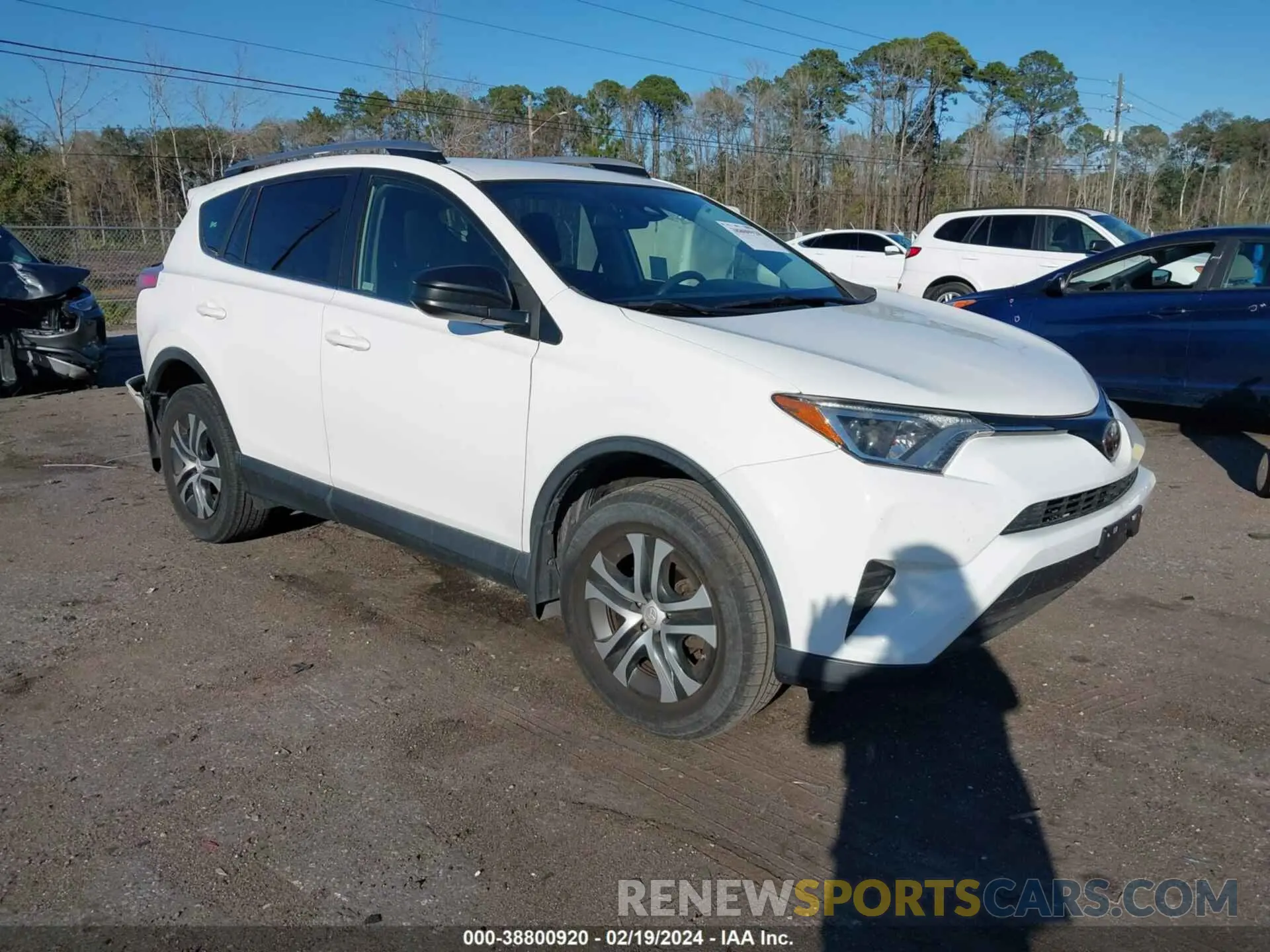 1 fotografías del automóvil dañado JTMZFREV8HJ710364 TOYOTA RAV4 2020