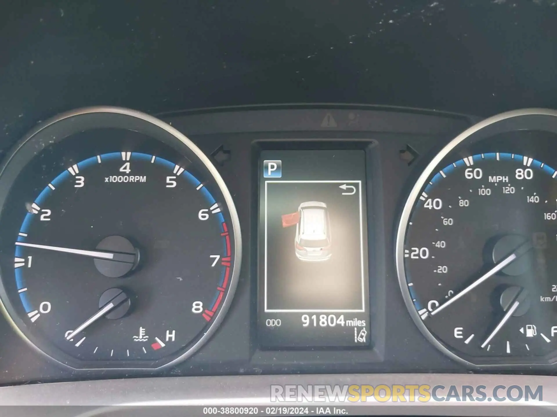 7 fotografías del automóvil dañado JTMZFREV8HJ710364 TOYOTA RAV4 2020