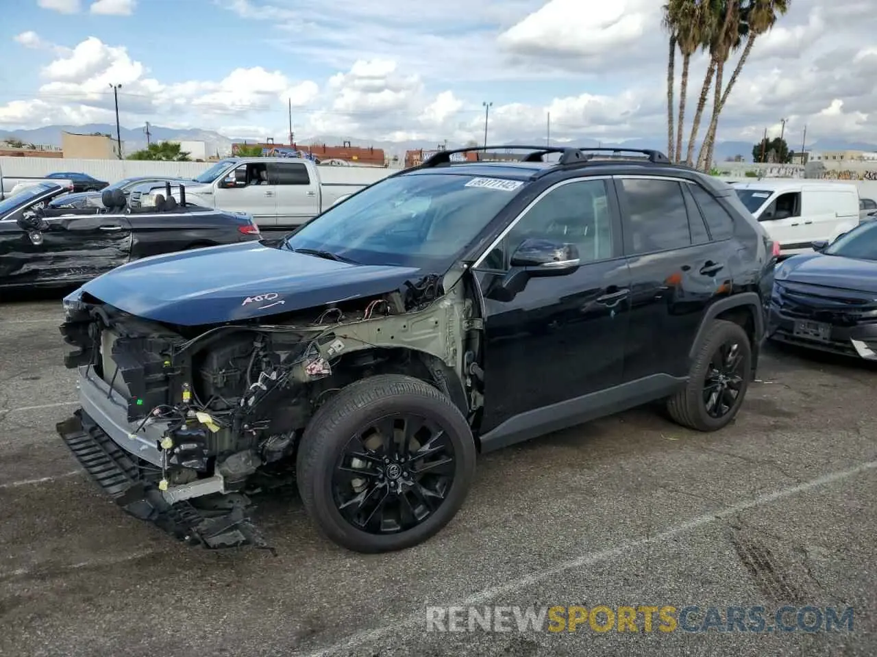 1 fotografías del automóvil dañado 2T3A1RFV0MC156938 TOYOTA RAV4 2021