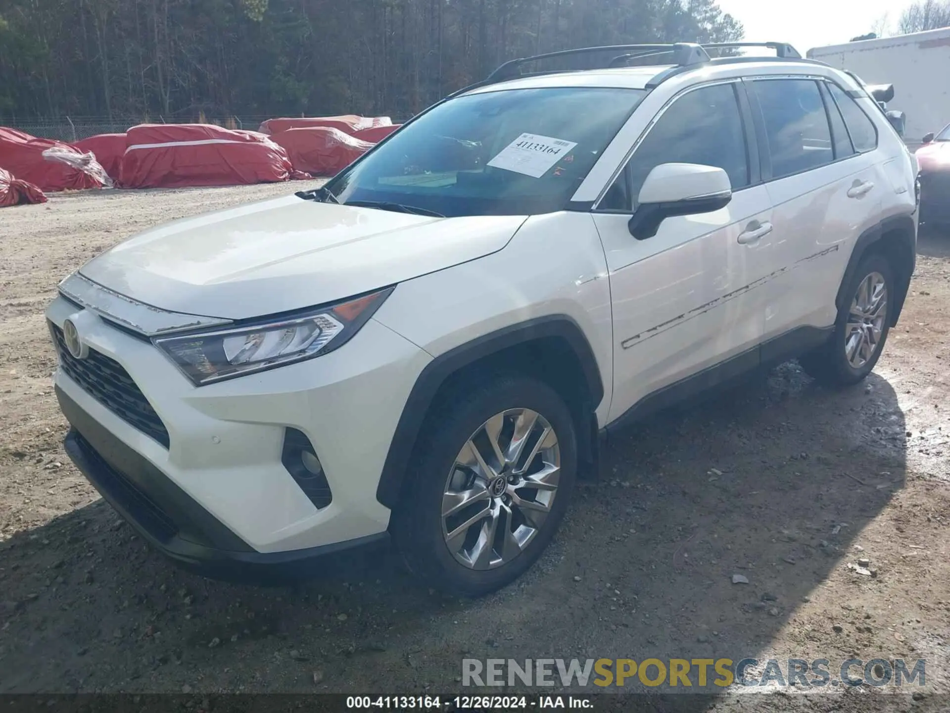 2 fotografías del automóvil dañado 2T3A1RFV0MW161118 TOYOTA RAV4 2021