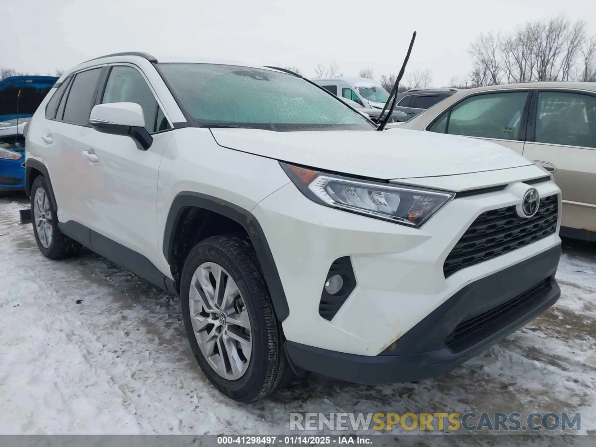 1 fotografías del automóvil dañado 2T3A1RFV0MW208986 TOYOTA RAV4 2021