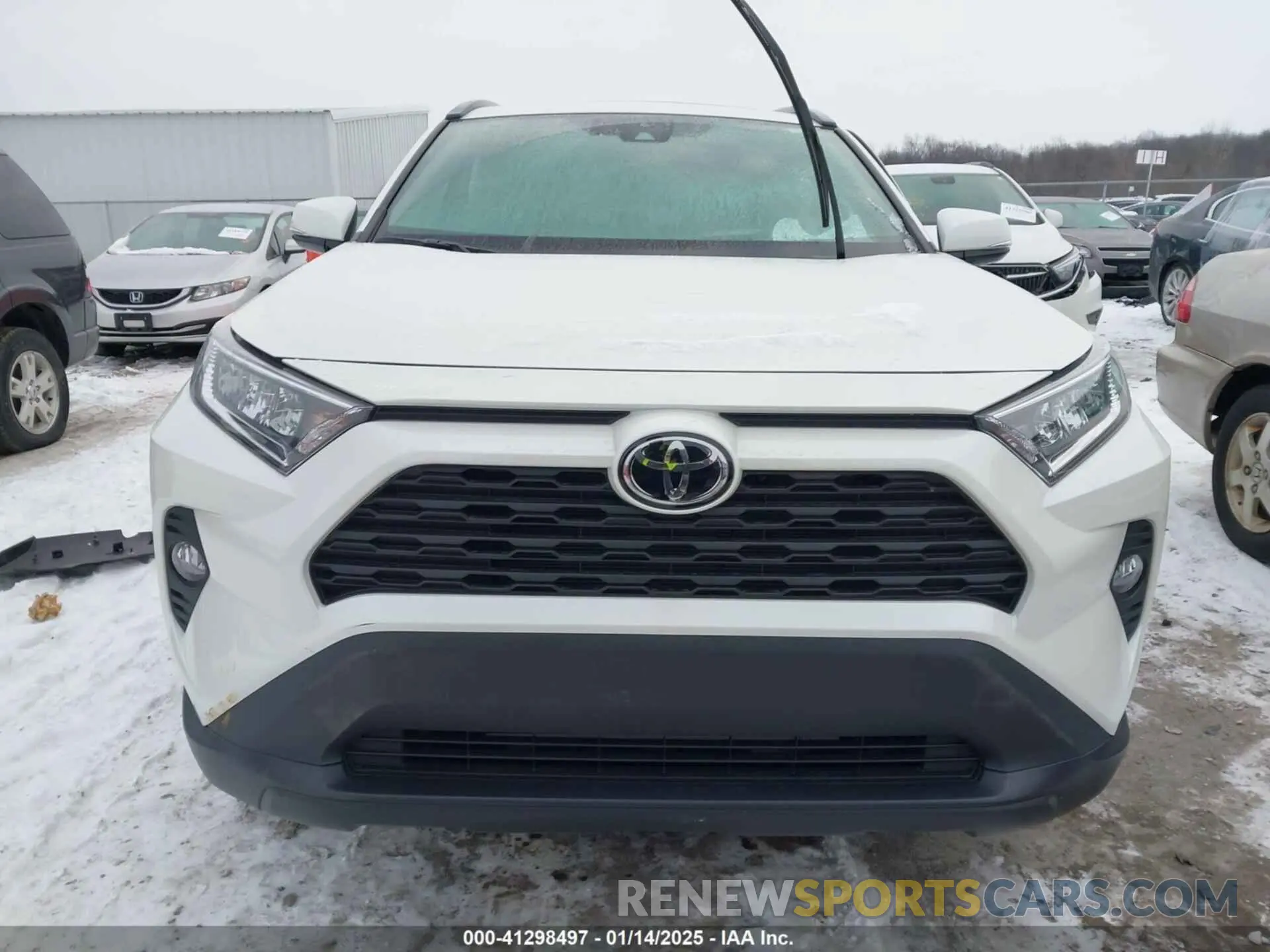 12 fotografías del automóvil dañado 2T3A1RFV0MW208986 TOYOTA RAV4 2021