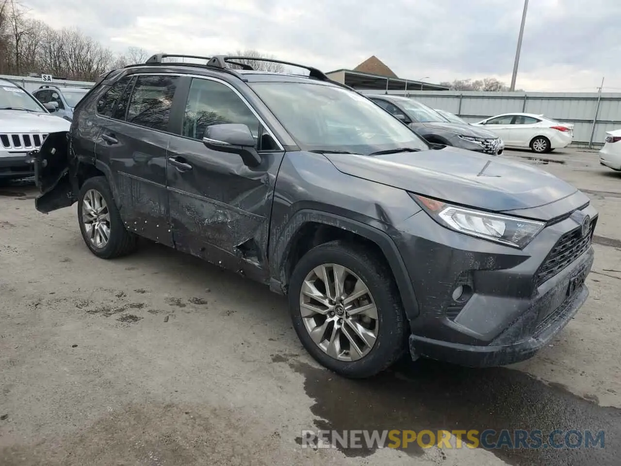 4 fotografías del automóvil dañado 2T3A1RFV1MC161288 TOYOTA RAV4 2021