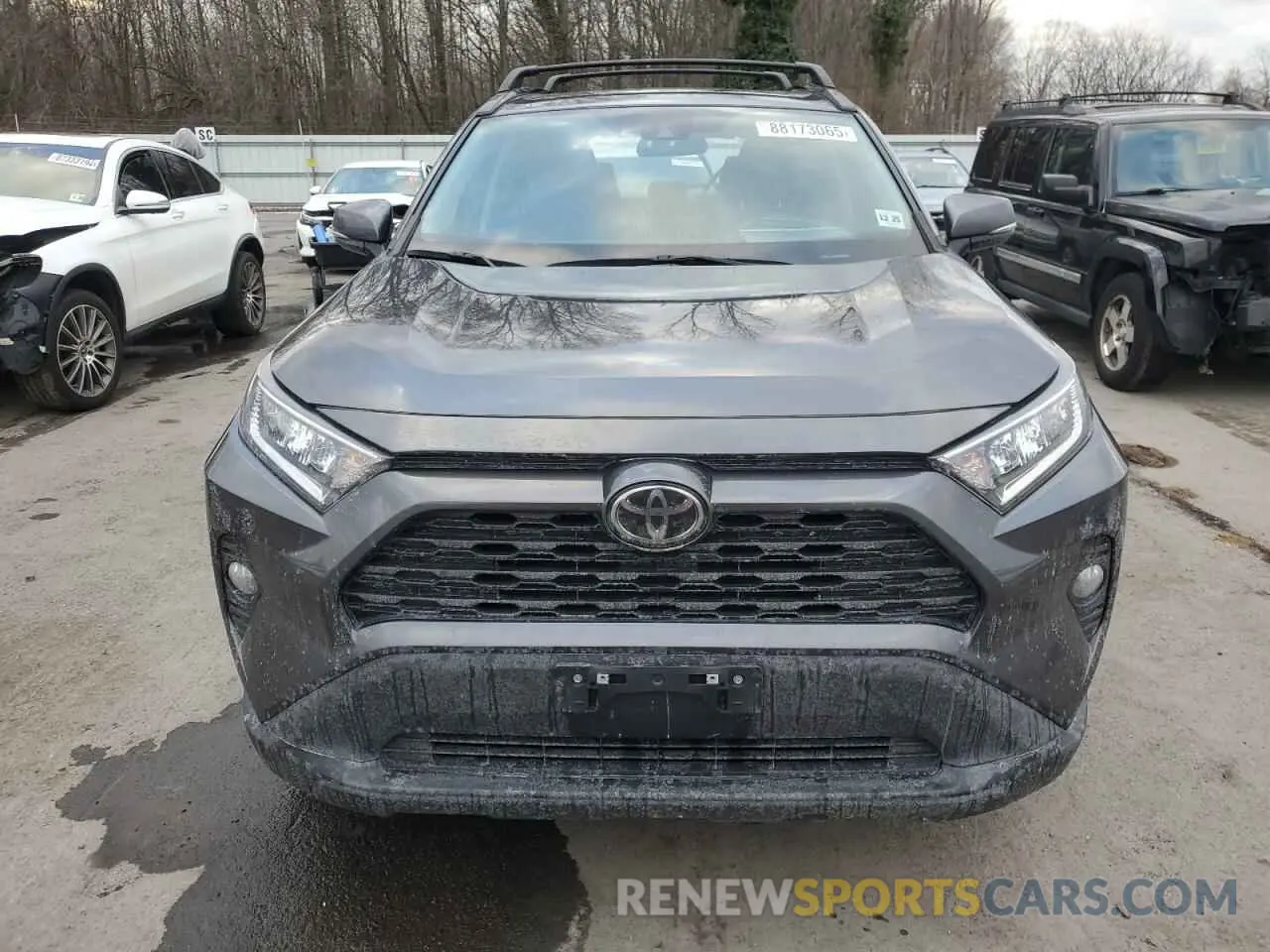 5 fotografías del automóvil dañado 2T3A1RFV1MC161288 TOYOTA RAV4 2021
