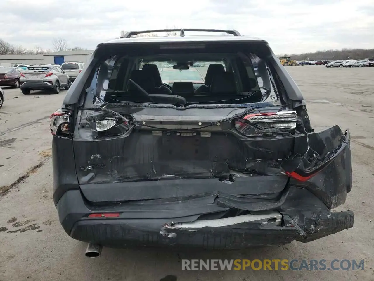 6 fotografías del automóvil dañado 2T3A1RFV1MC161288 TOYOTA RAV4 2021