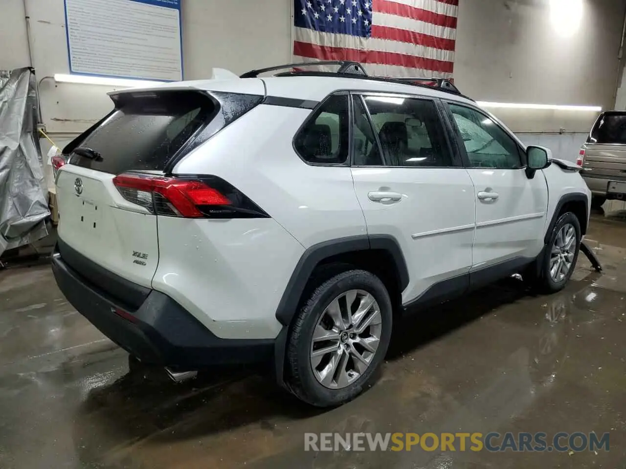 3 fotografías del automóvil dañado 2T3A1RFV2MW145230 TOYOTA RAV4 2021