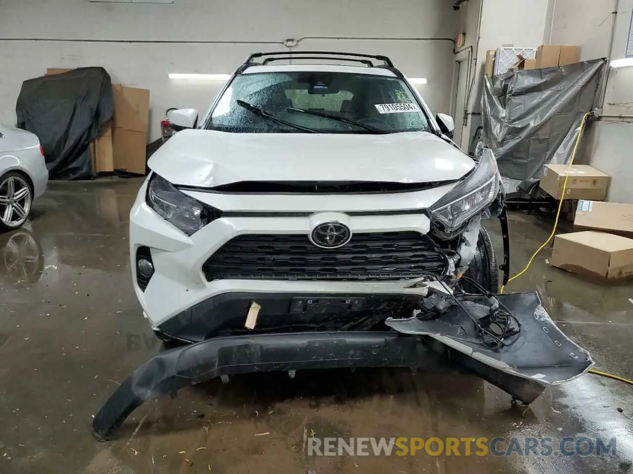5 fotografías del automóvil dañado 2T3A1RFV2MW145230 TOYOTA RAV4 2021