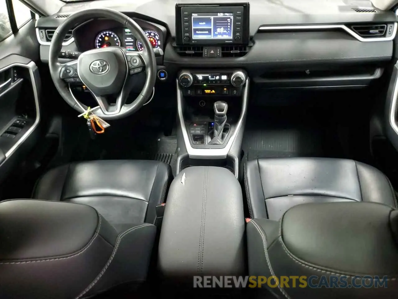 8 fotografías del automóvil dañado 2T3A1RFV2MW145230 TOYOTA RAV4 2021
