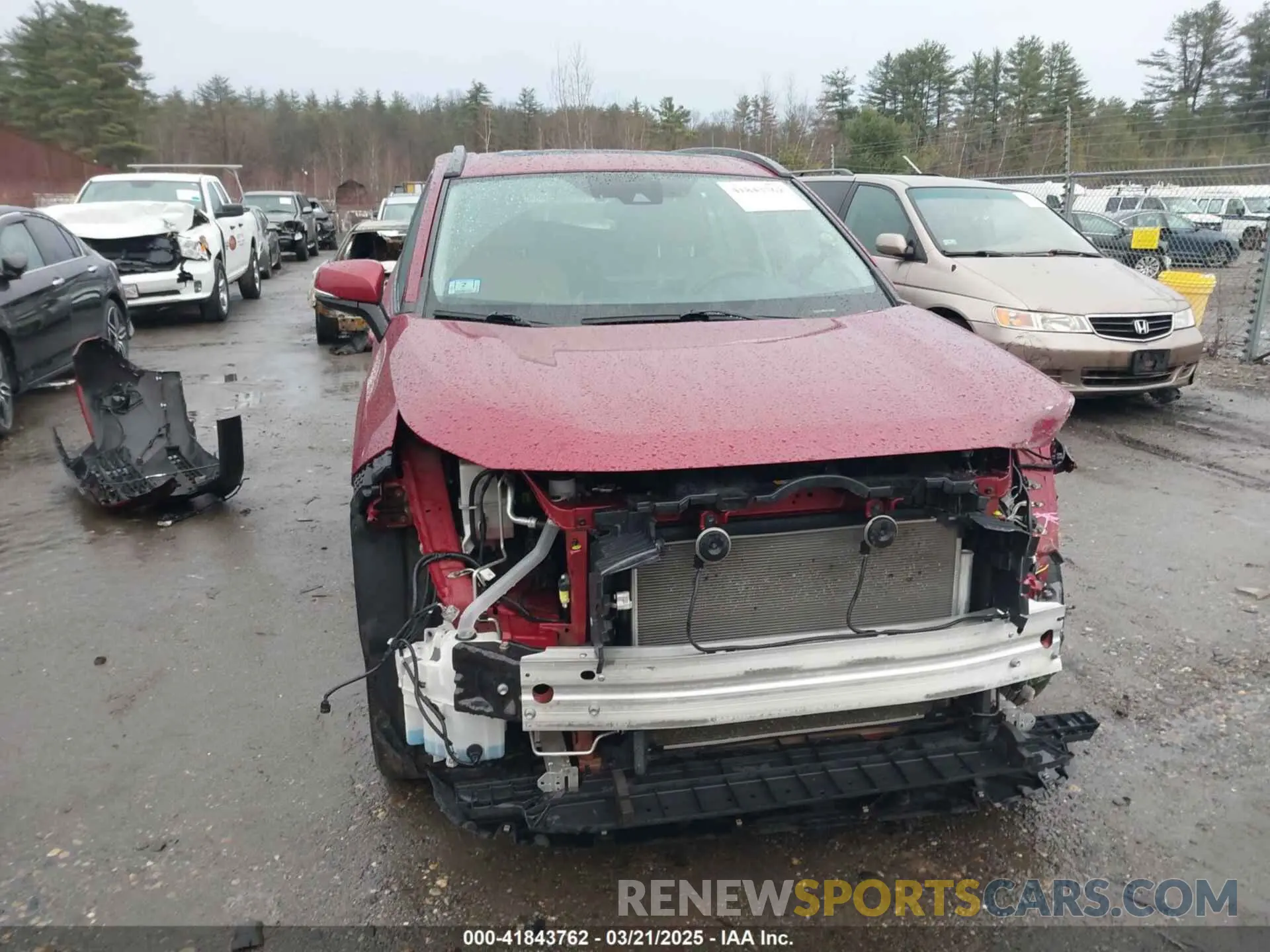 13 fotografías del automóvil dañado 2T3A1RFV2MW224803 TOYOTA RAV4 2021