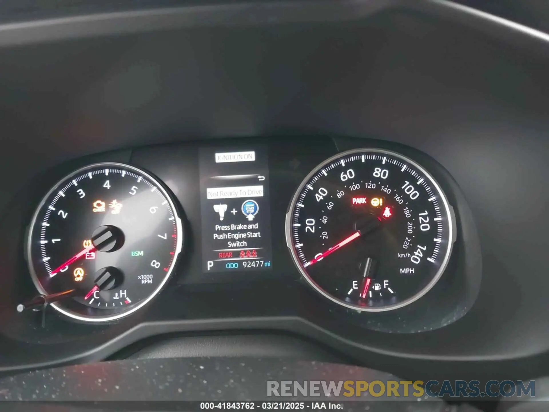 7 fotografías del automóvil dañado 2T3A1RFV2MW224803 TOYOTA RAV4 2021