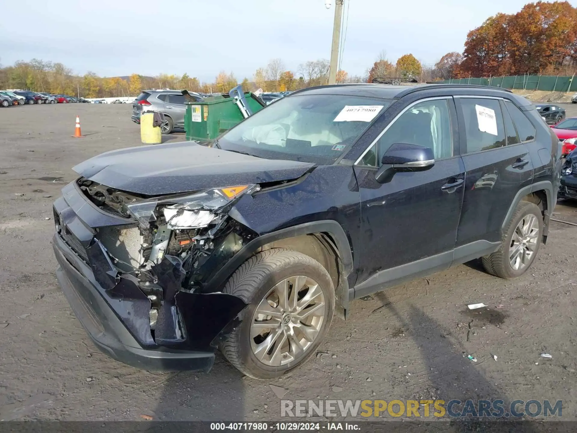 2 fotografías del automóvil dañado 2T3A1RFV2MW235686 TOYOTA RAV4 2021