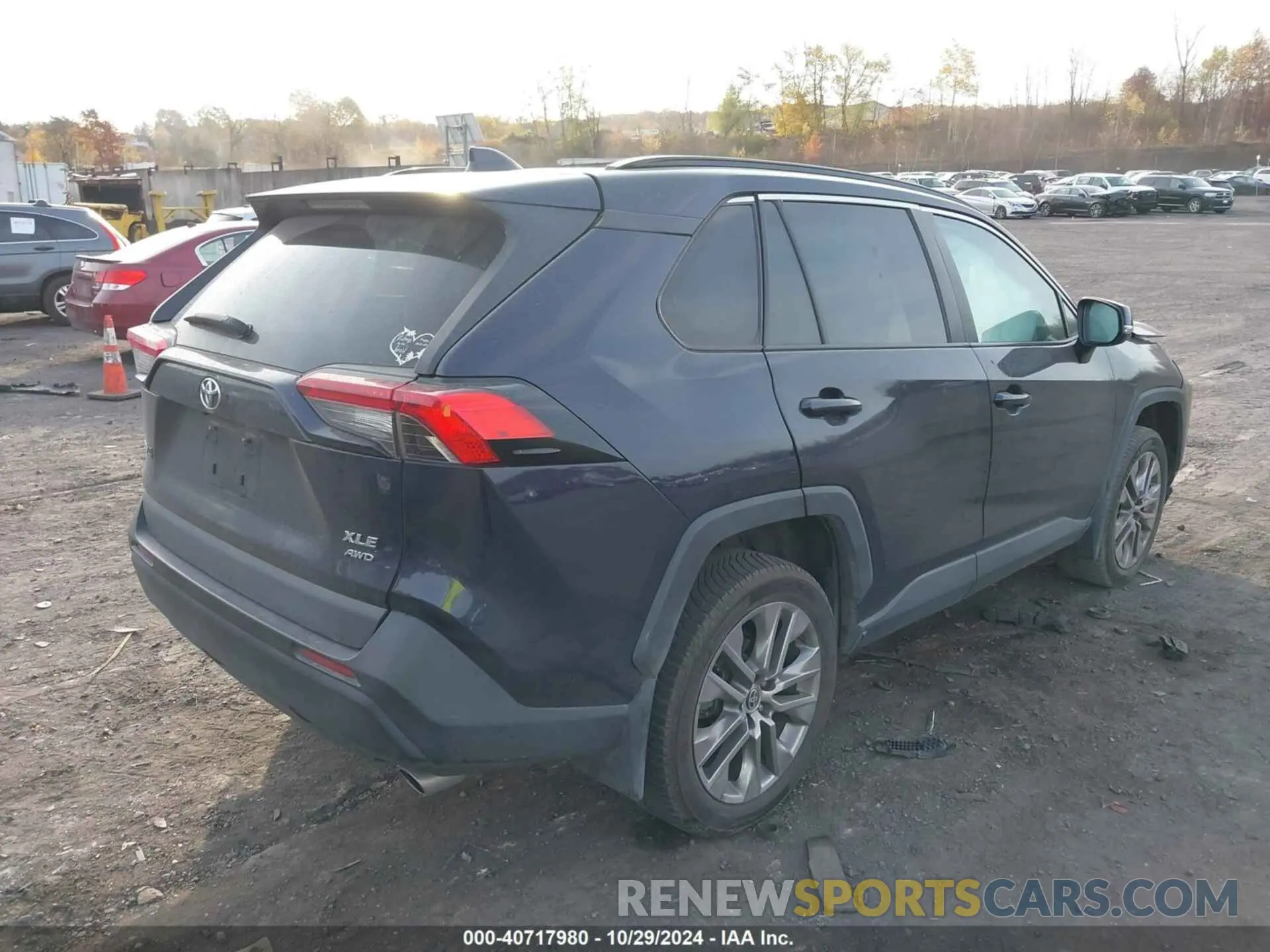 4 fotografías del automóvil dañado 2T3A1RFV2MW235686 TOYOTA RAV4 2021