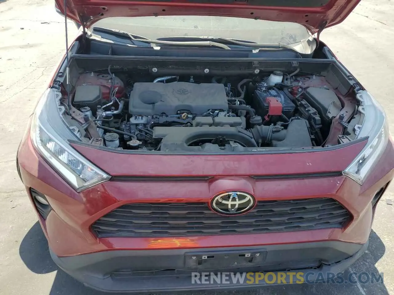 11 fotografías del automóvil dañado 2T3A1RFV2MW244632 TOYOTA RAV4 2021
