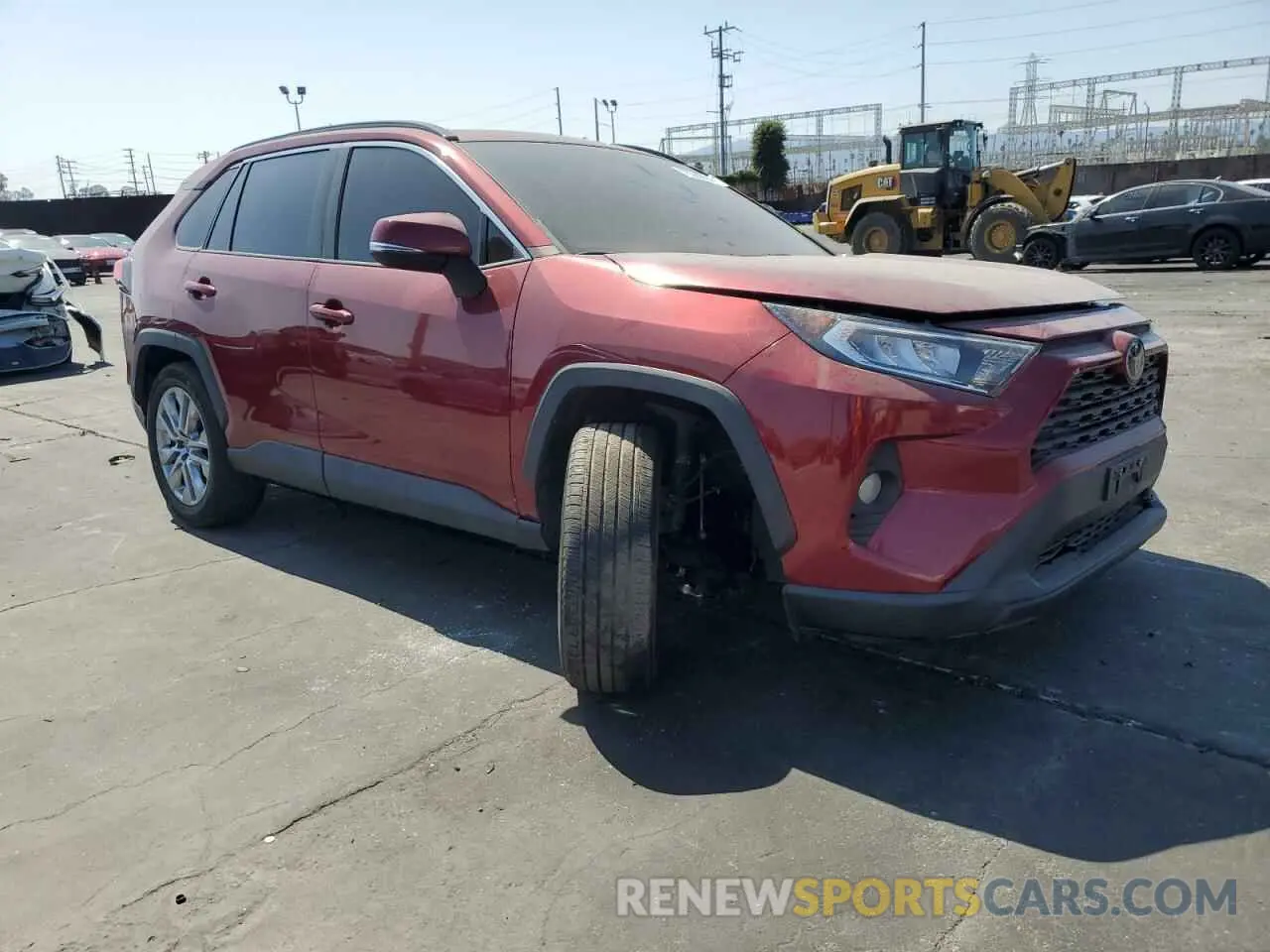4 fotografías del automóvil dañado 2T3A1RFV2MW244632 TOYOTA RAV4 2021