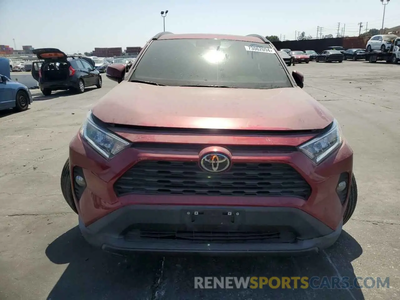5 fotografías del automóvil dañado 2T3A1RFV2MW244632 TOYOTA RAV4 2021