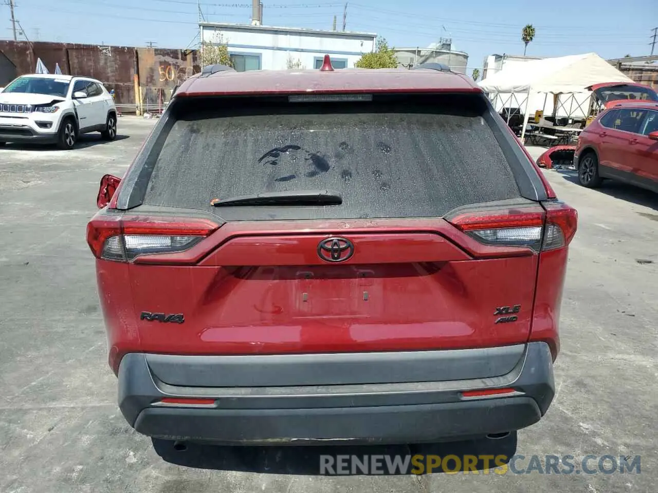 6 fotografías del automóvil dañado 2T3A1RFV2MW244632 TOYOTA RAV4 2021