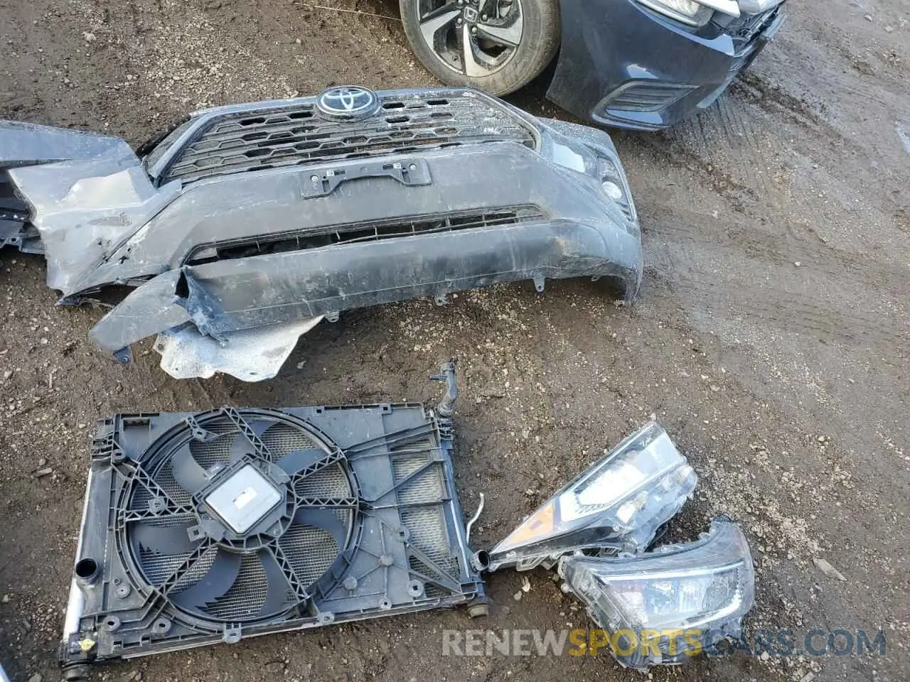 12 fotografías del automóvil dañado 2T3A1RFV3MC146386 TOYOTA RAV4 2021