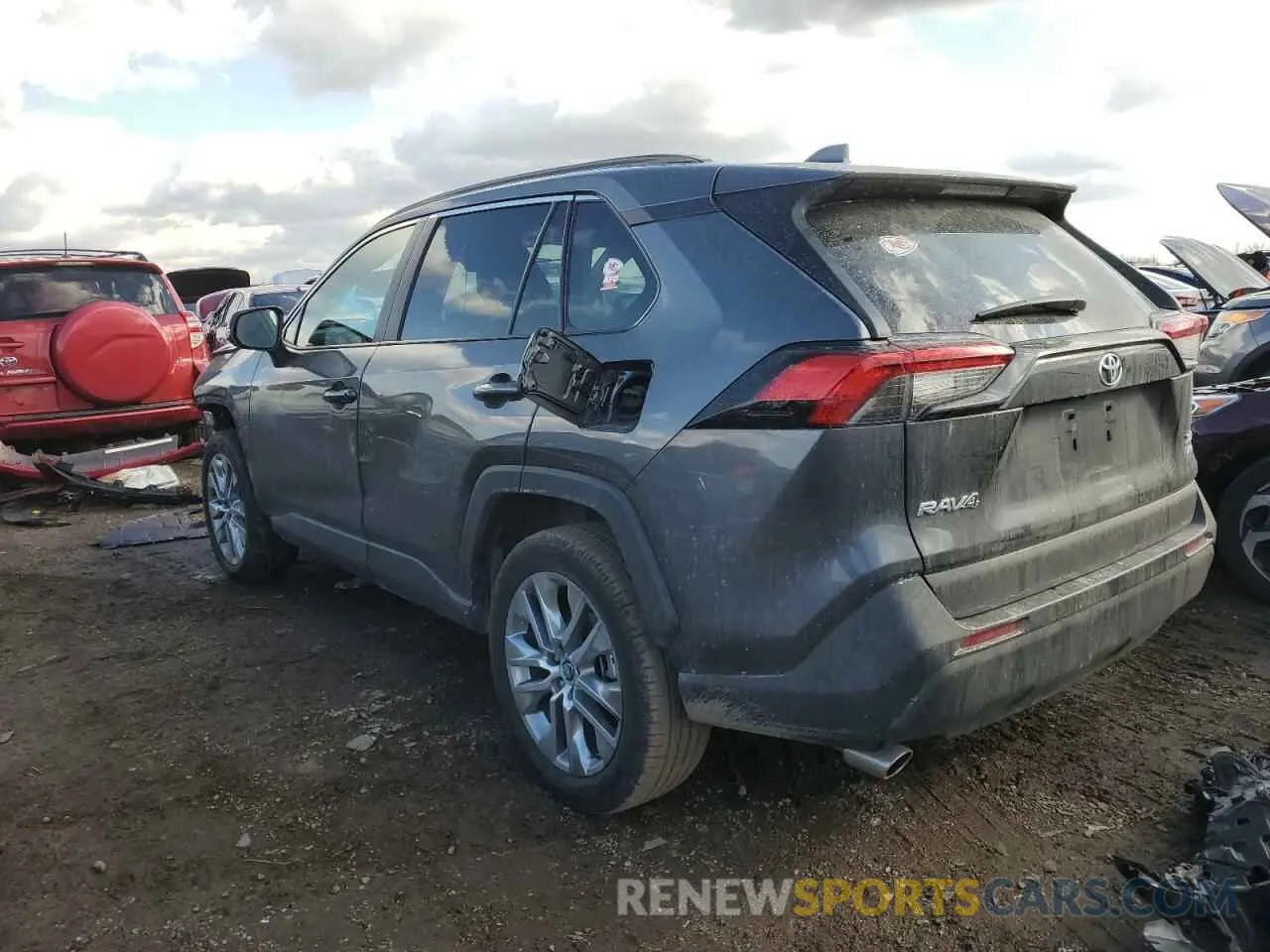2 fotografías del automóvil dañado 2T3A1RFV3MC146386 TOYOTA RAV4 2021