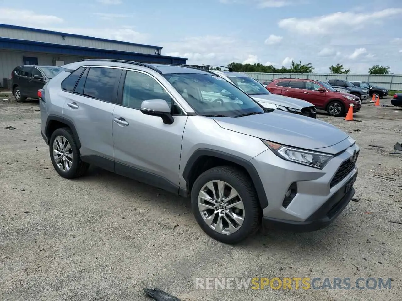 4 fotografías del automóvil dañado 2T3A1RFV3MC187245 TOYOTA RAV4 2021