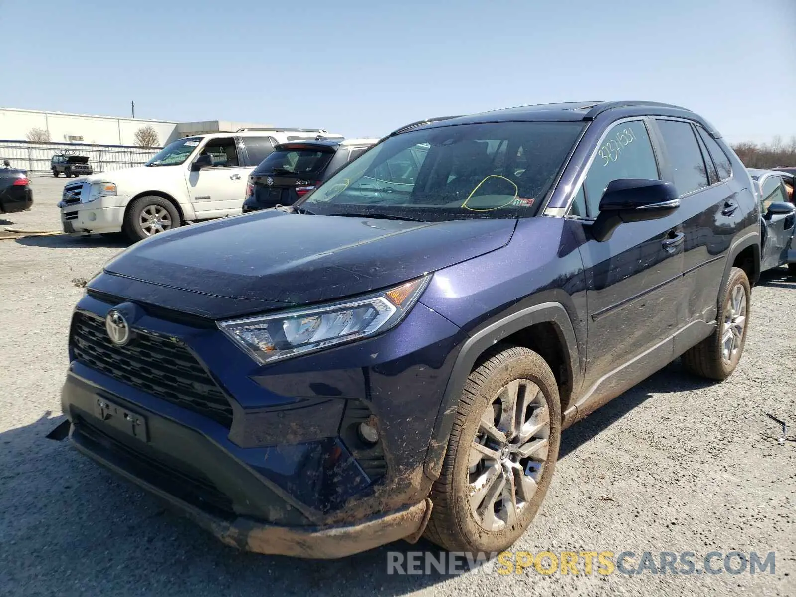 2 fotografías del automóvil dañado 2T3A1RFV3MW151960 TOYOTA RAV4 2021