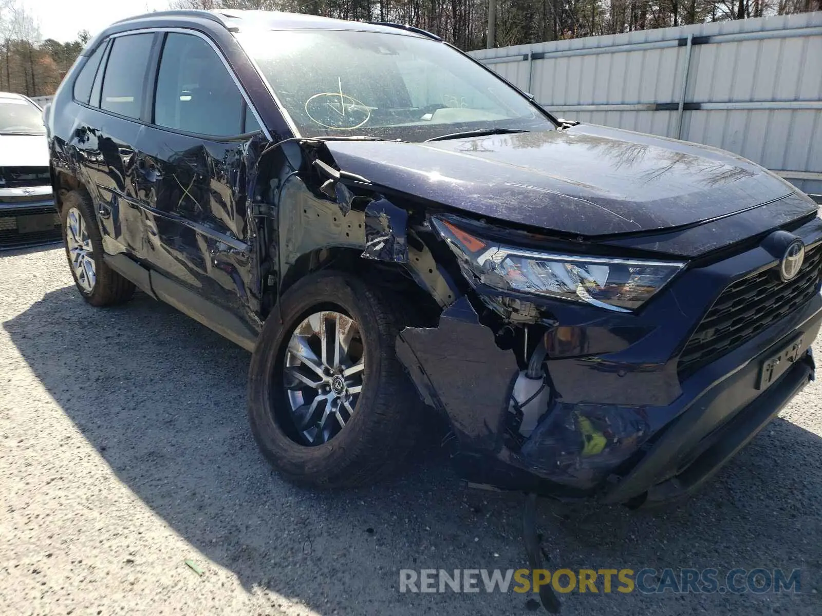 9 fotografías del automóvil dañado 2T3A1RFV3MW151960 TOYOTA RAV4 2021