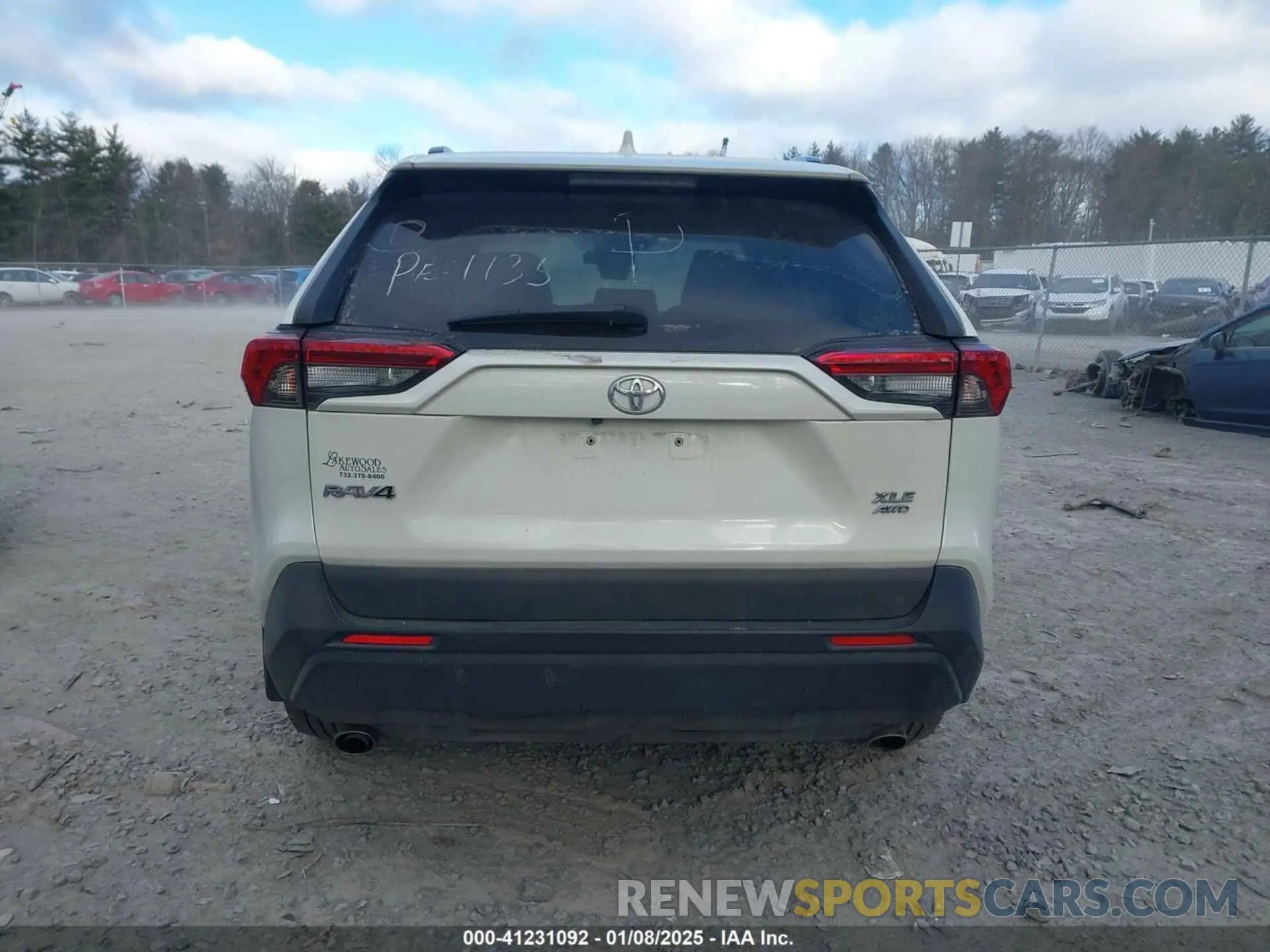 16 fotografías del automóvil dañado 2T3A1RFV3MW153269 TOYOTA RAV4 2021