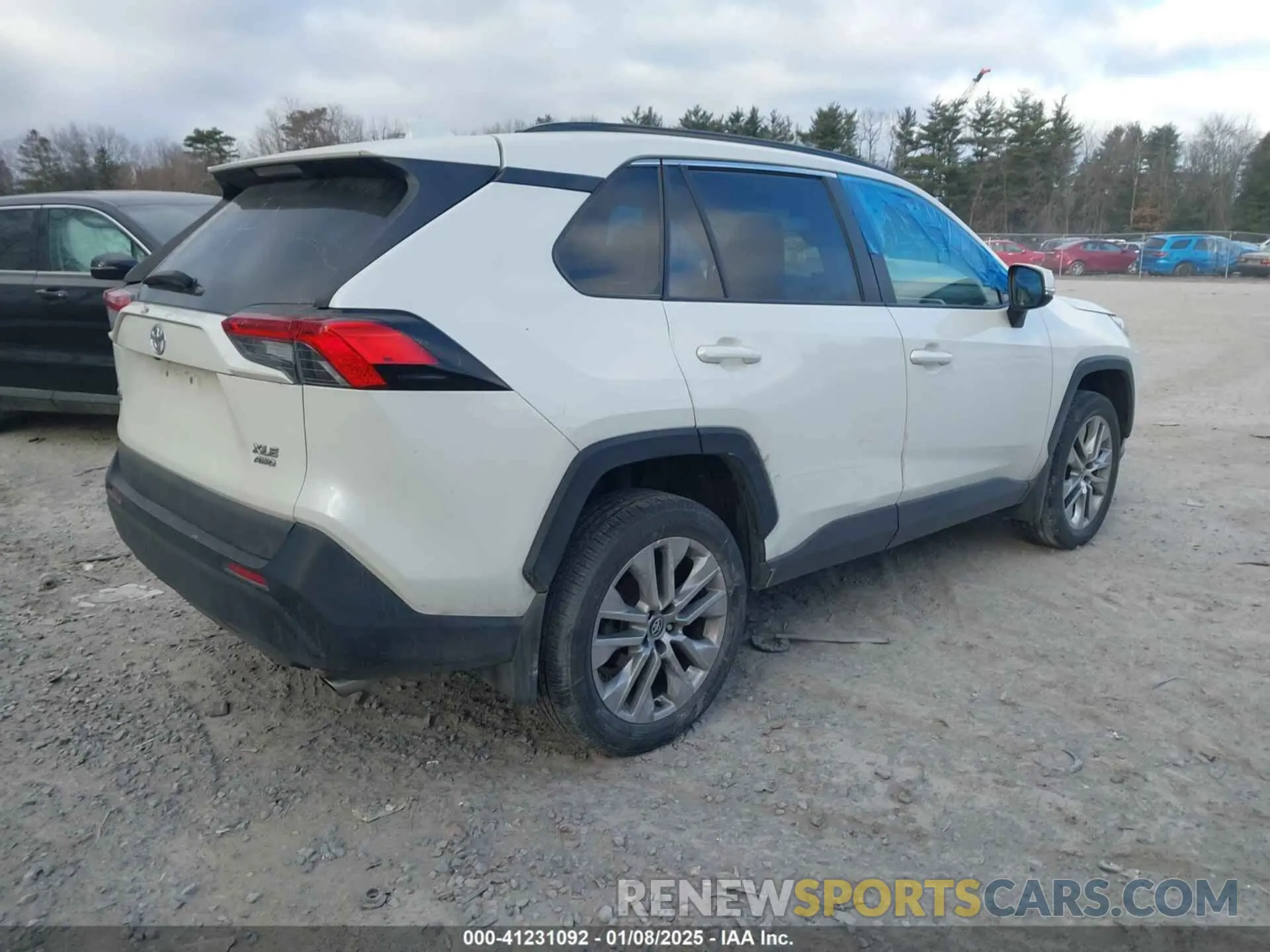 4 fotografías del automóvil dañado 2T3A1RFV3MW153269 TOYOTA RAV4 2021
