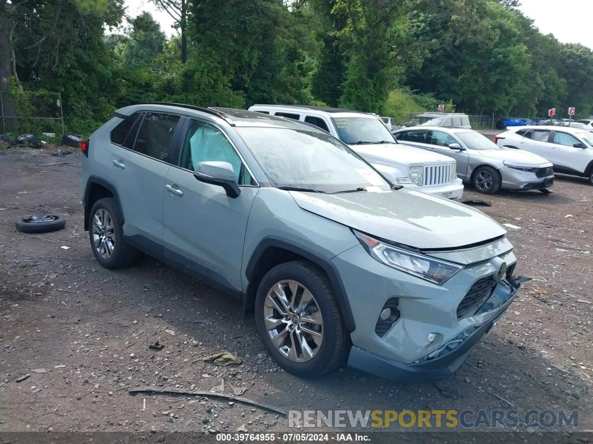 1 fotografías del automóvil dañado 2T3A1RFV3MW204995 TOYOTA RAV4 2021