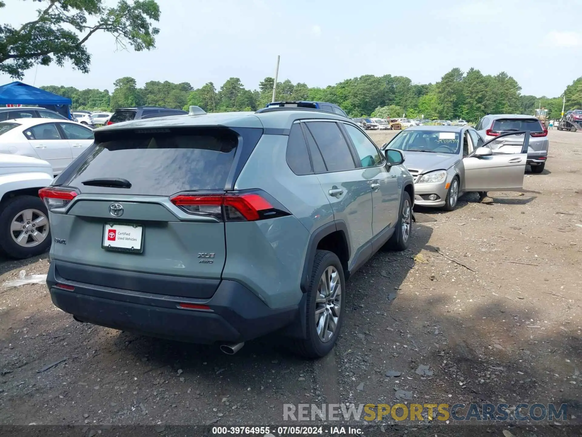 4 fotografías del automóvil dañado 2T3A1RFV3MW204995 TOYOTA RAV4 2021