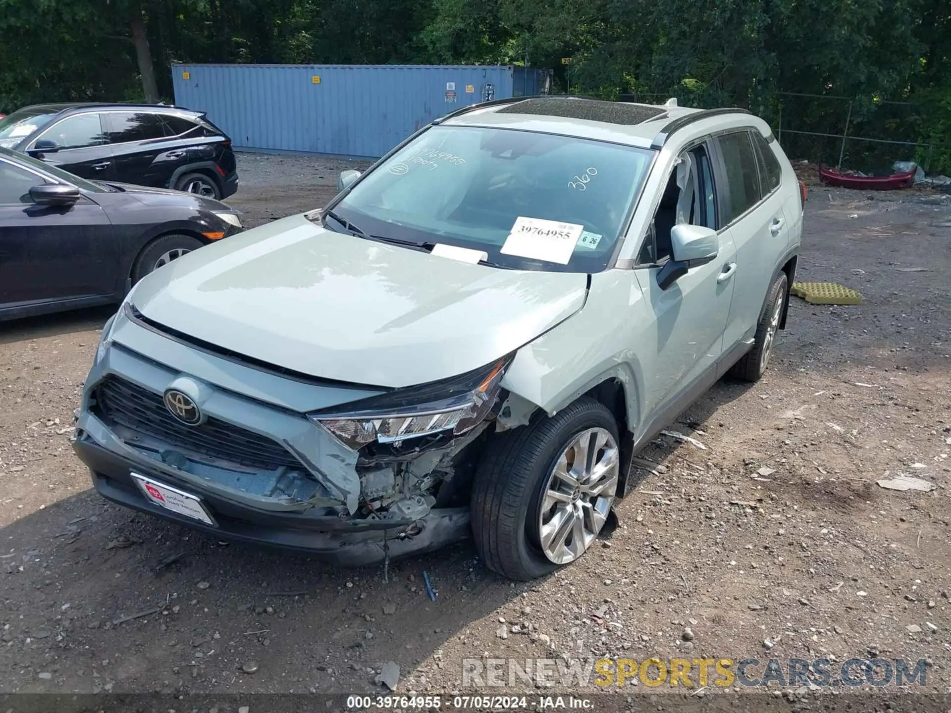6 fotografías del automóvil dañado 2T3A1RFV3MW204995 TOYOTA RAV4 2021