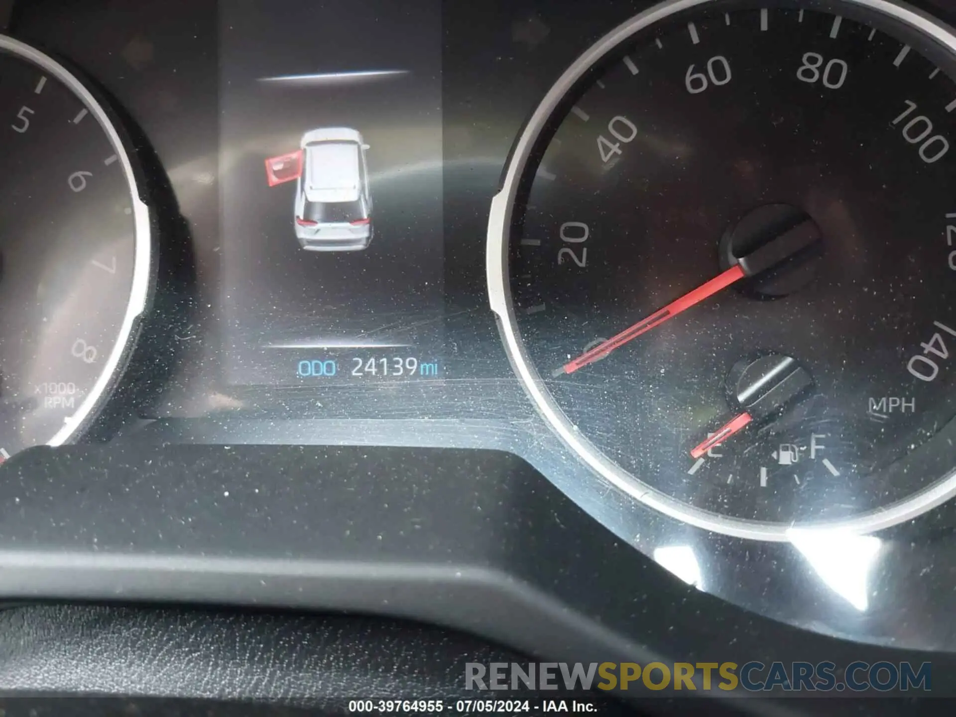7 fotografías del automóvil dañado 2T3A1RFV3MW204995 TOYOTA RAV4 2021