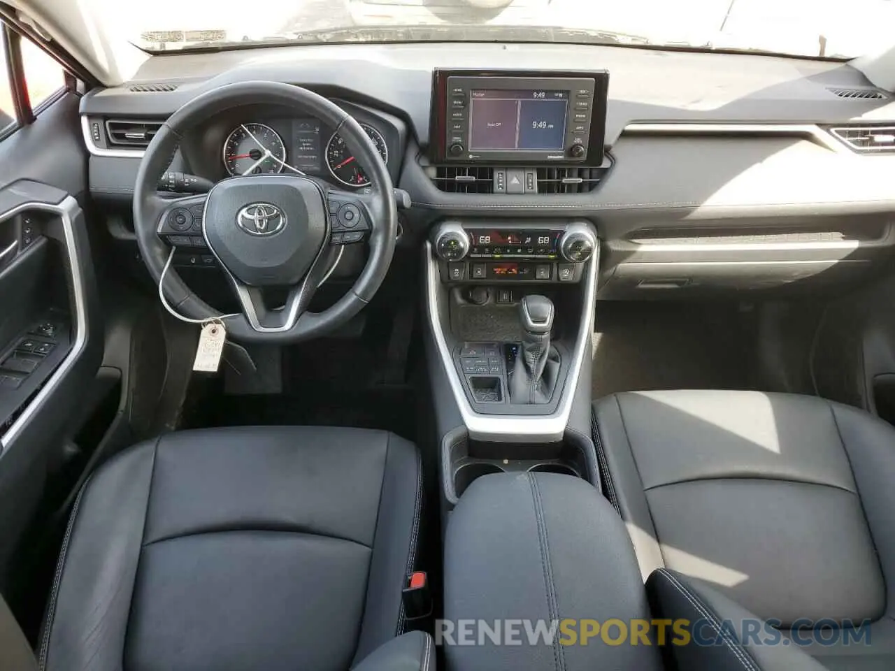 8 fotografías del automóvil dañado 2T3A1RFV4MC148129 TOYOTA RAV4 2021