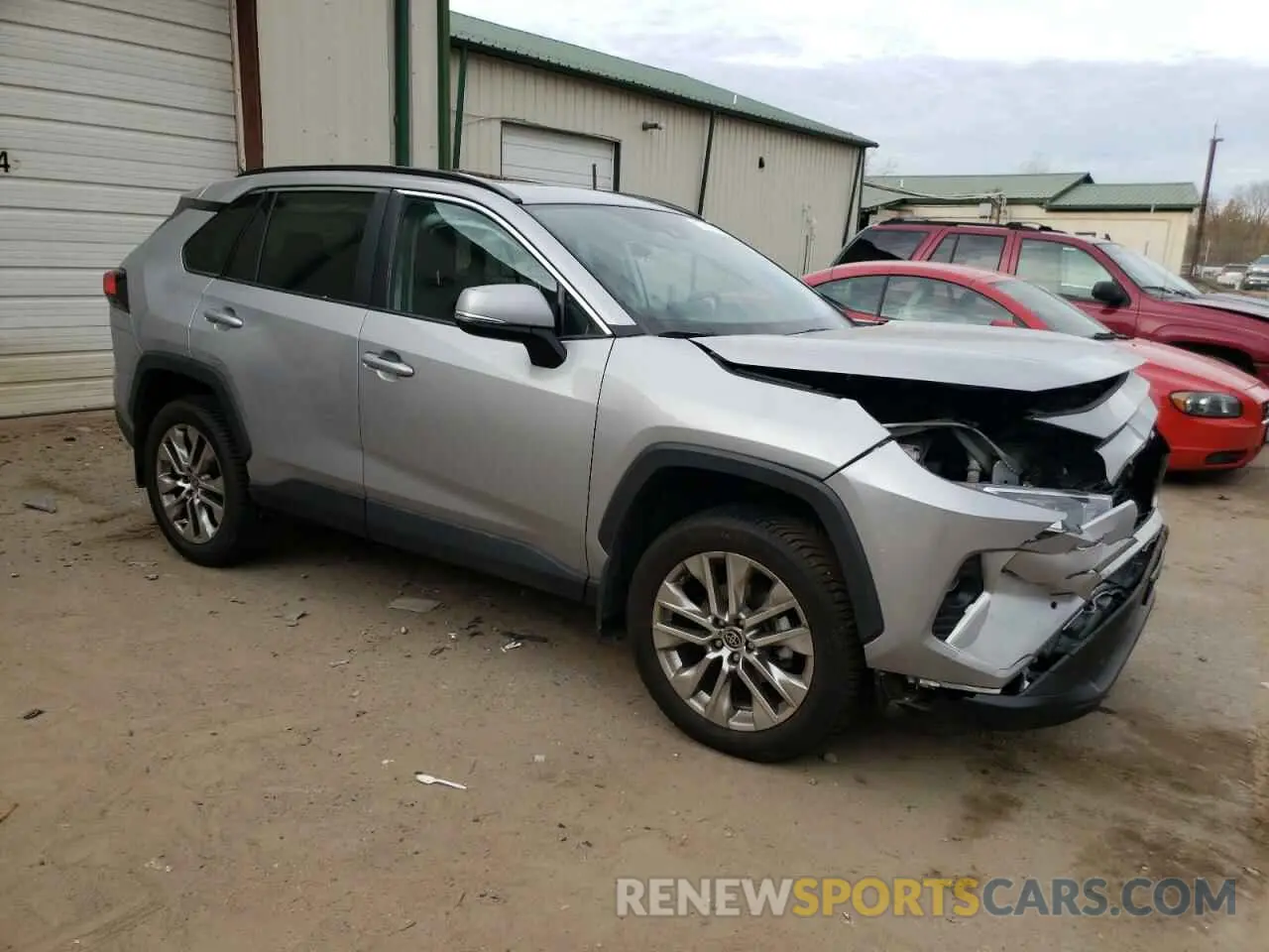 4 fotografías del automóvil dañado 2T3A1RFV4MC239689 TOYOTA RAV4 2021