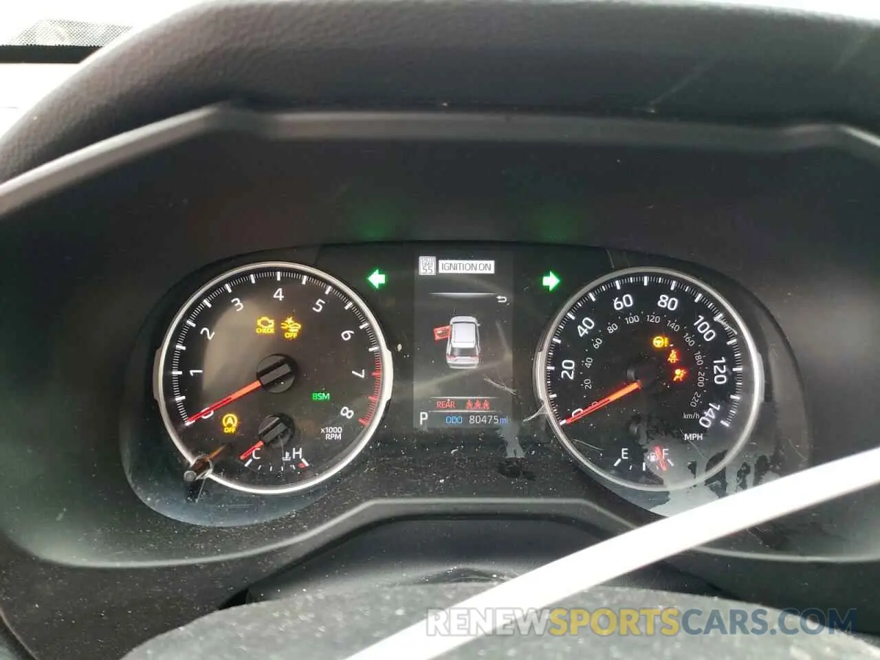 9 fotografías del automóvil dañado 2T3A1RFV4MC239689 TOYOTA RAV4 2021