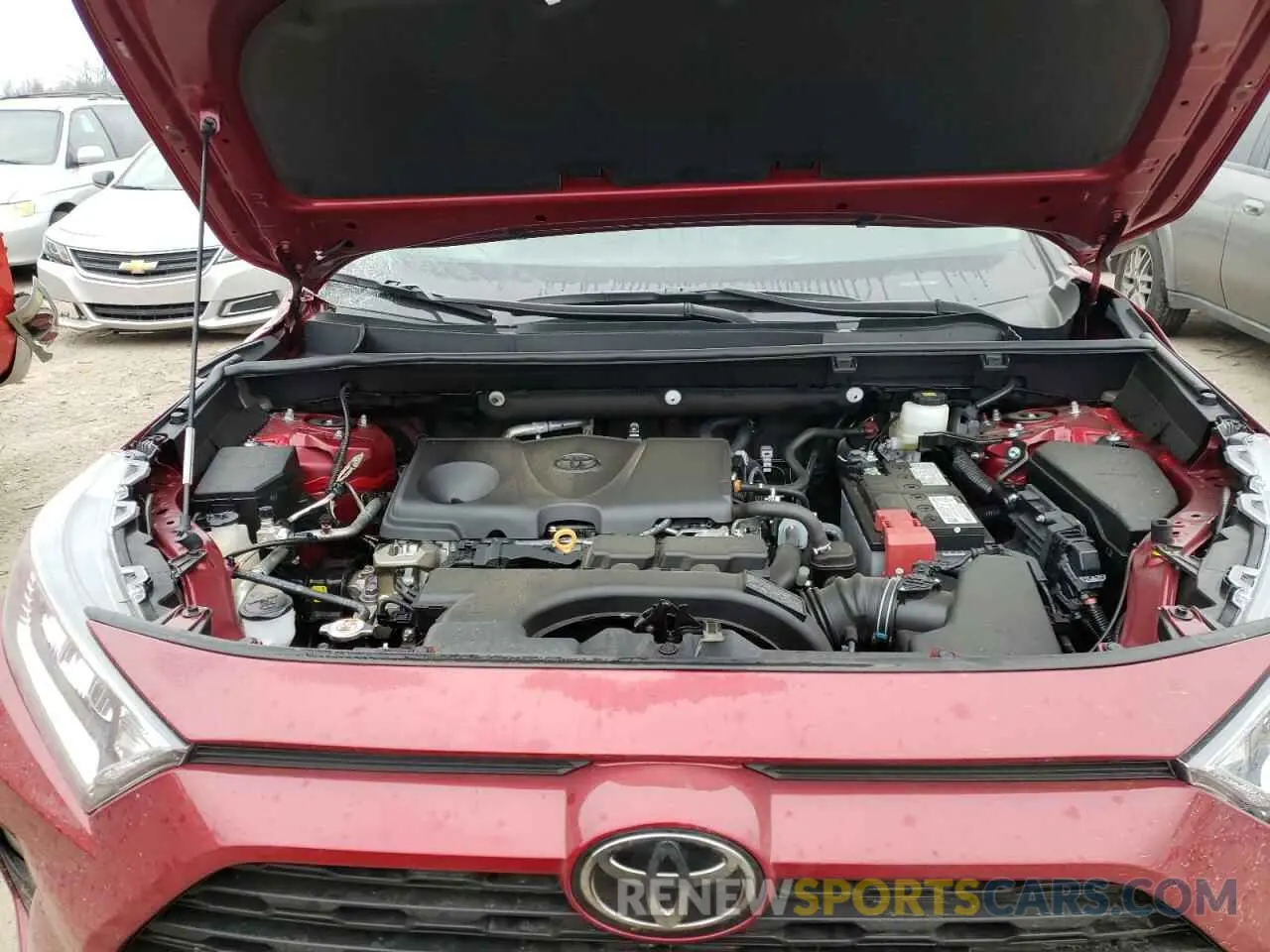 7 fotografías del automóvil dañado 2T3A1RFV4MW151904 TOYOTA RAV4 2021