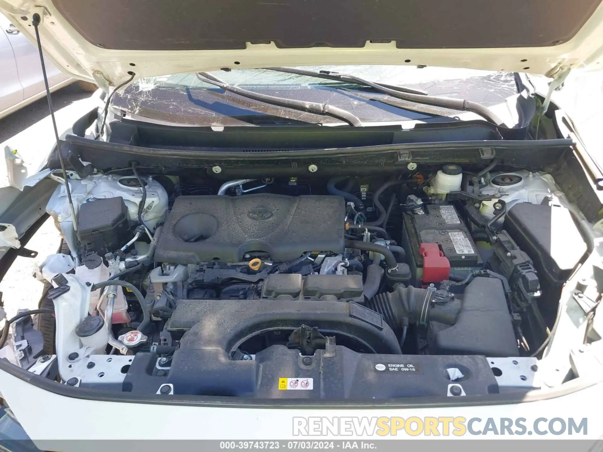 10 fotografías del automóvil dañado 2T3A1RFV4MW194168 TOYOTA RAV4 2021